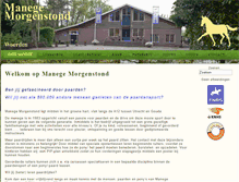 Tablet Screenshot of manegemorgenstond.nl
